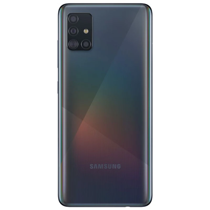Virgin Plus Samsung Galaxy A51 64GB - Crush Black - Monthly Financing