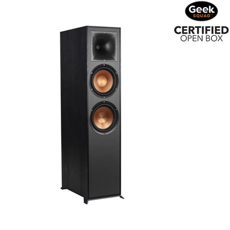Boîte ouverte - Haut-parleur colonne à 2 voies de 150 W R820F de Klipsch - À l'unité - Noir