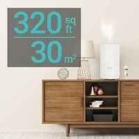 PureGuardian H950AR Ultrasonic Cool Mist Humidifier - White