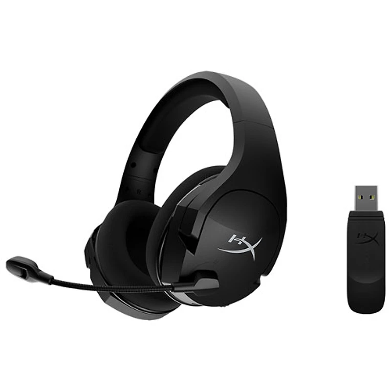 Casque de jeu sans fil avec microphone Cloud Stinger Core d'HyperX - Noir