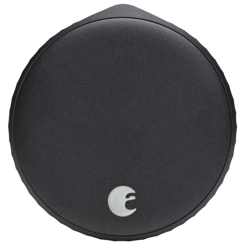 Serrure intelligente Wi-Fi d'August (4e génération) - Noir mat