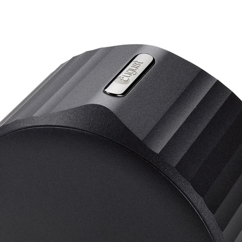 Serrure intelligente Wi-Fi d'August (4e génération) - Noir mat