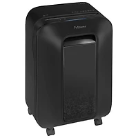 Déchiqueteuse à coupe micro de 12 feuilles de Fellowes (LX200) - Noir