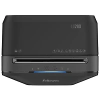 Déchiqueteuse à coupe micro de 12 feuilles de Fellowes (LX200) - Noir