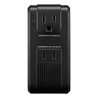 Adaptateur et convertisseur de voyage d'Insignia - Noir - Exclusivité de Best Buy