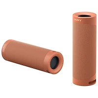 Haut-parleur sans fil Bluetooth étanche SRS-XB23 EXTRA BASS de Sony - Rouge