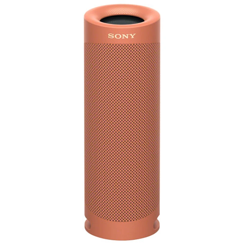 Haut-parleur sans fil Bluetooth étanche SRS-XB23 EXTRA BASS de Sony - Rouge