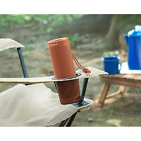 Haut-parleur sans fil Bluetooth étanche SRS-XB23 EXTRA BASS de Sony - Rouge