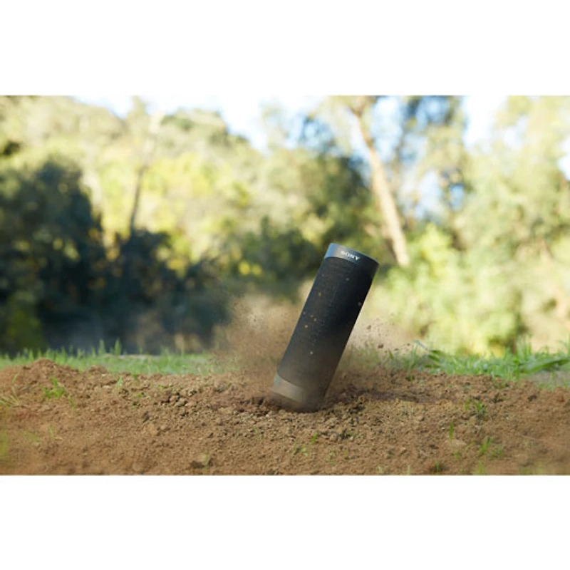 Haut-parleur sans fil Bluetooth étanche SRS-XB23 EXTRA BASS de Sony - Rouge