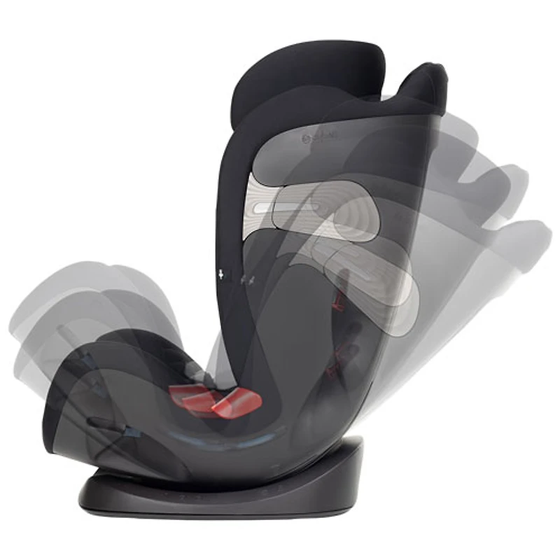 Siège d'auto convertible 3-en-1 Eternis S de Cybex - Noir pierre de lave