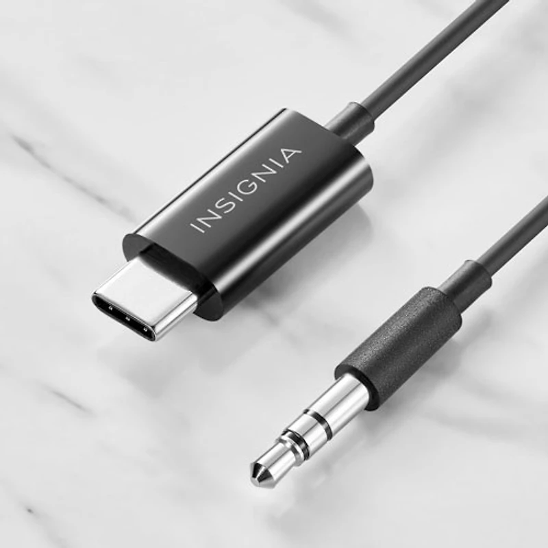Câble USB-C à prise audio 3,5 mm de 0,91 m (3 pi) d'Insignia - Exclusivité Best Buy