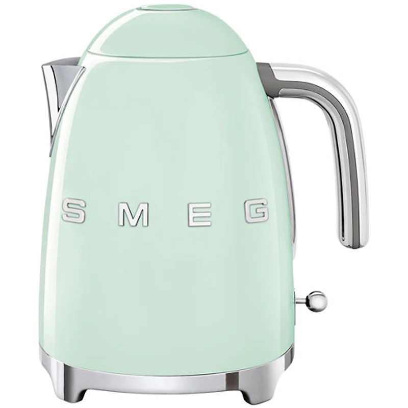 Bouilloire électrique de style années 50 de Smeg - 1,7 L - Vert pastel