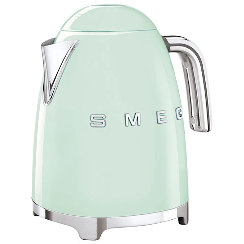 Bouilloire électrique de style années 50 de Smeg - 1,7 L - Vert pastel