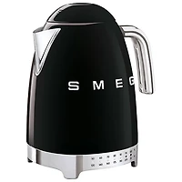 Bouilloire électrique programmable de la gamme Années 50 de Smeg - 1,7 l - Noir