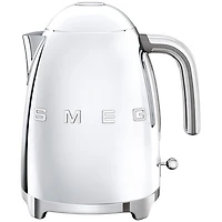 Bouilloire électrique de style années 50 de Smeg - 1,7 L - Acier inoxydable