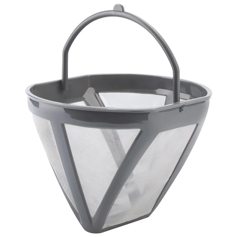 Cafetière à filtre programmable de style années 50 de Smeg - 10 tasses - Acier inoxydable