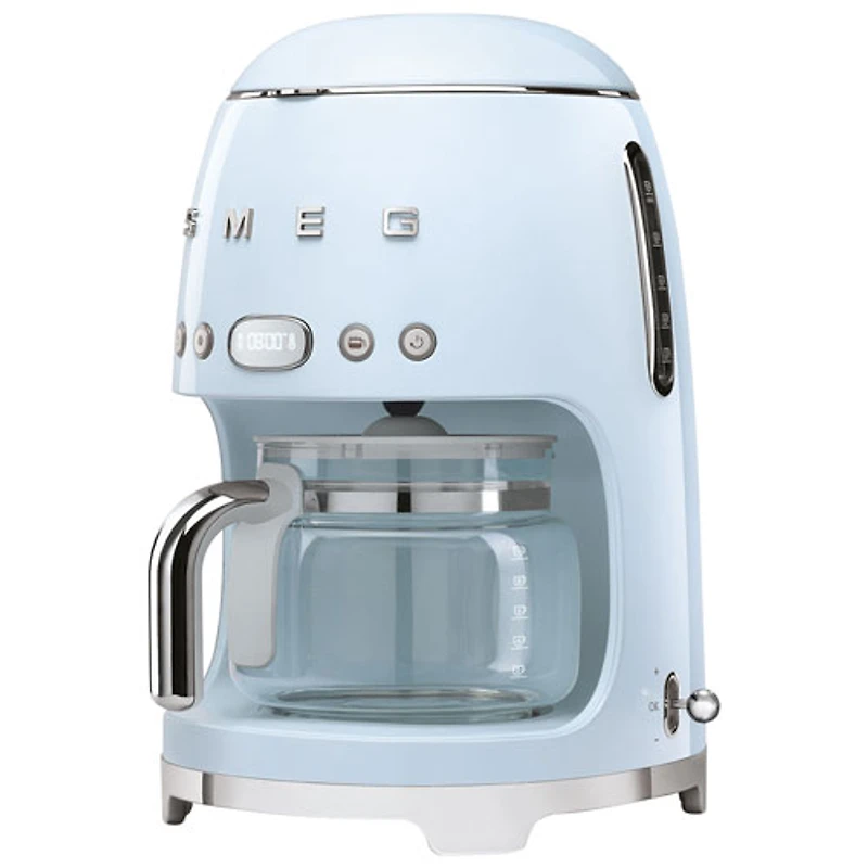Cafetière à filtre programmable de style années 50 de Smeg - 10 tasses