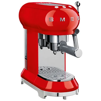 Machine à espresso manuelle de 15 bars de style années 50 de Smeg