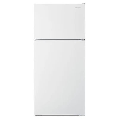 Amana 28" 14.3 Cu. Ft. Top Freezer Refrigerator (ART104TFDW) - White - Open Box - Scratch & Dent