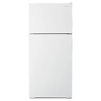 Amana 28" 14.3 Cu. Ft. Top Freezer Refrigerator (ART104TFDW) - White - Open Box - Scratch & Dent