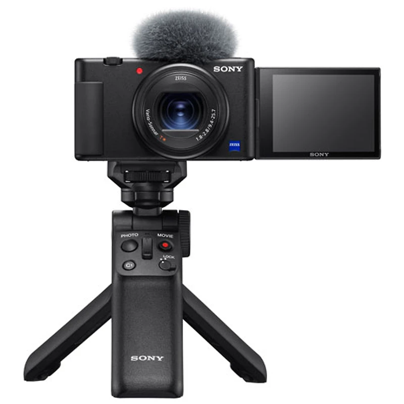 Sony Cyber-shot ZV-1 Content Creator Vlogger 20.1MP 2.9x Optical Zoom Digital Camera - Black