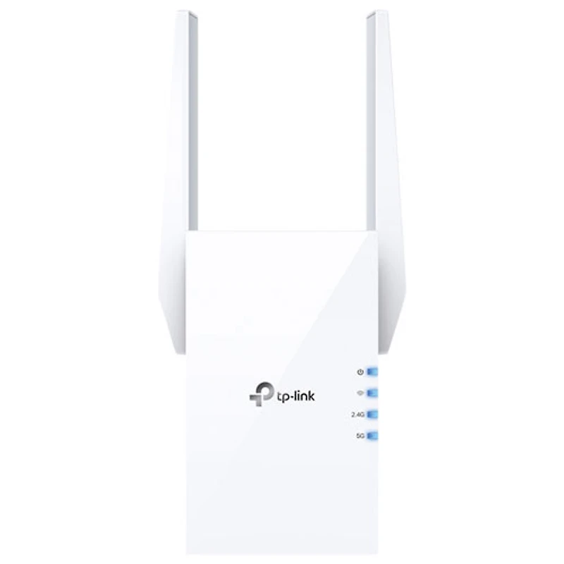 Prolongateur de portée sans fil Wi-Fi 6 bibande AX1500 de TP-Link (RE505X)