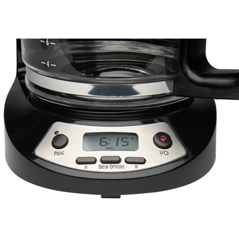 Cafetière à filtre programmable de Hamilton Beach - 14 tasses - Noir