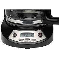 Cafetière à filtre programmable de Hamilton Beach - 14 tasses - Noir