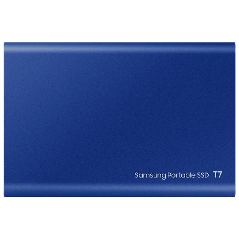 Samsung T7 2TB USB 3.2 External Solid State Drive (MU-PC2T0H/AM) - Blue