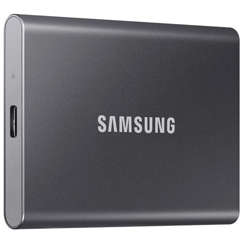 Samsung T7 1TB USB 3.2 External Solid State Drive (MU-PC1T0T/AM) - Grey - English