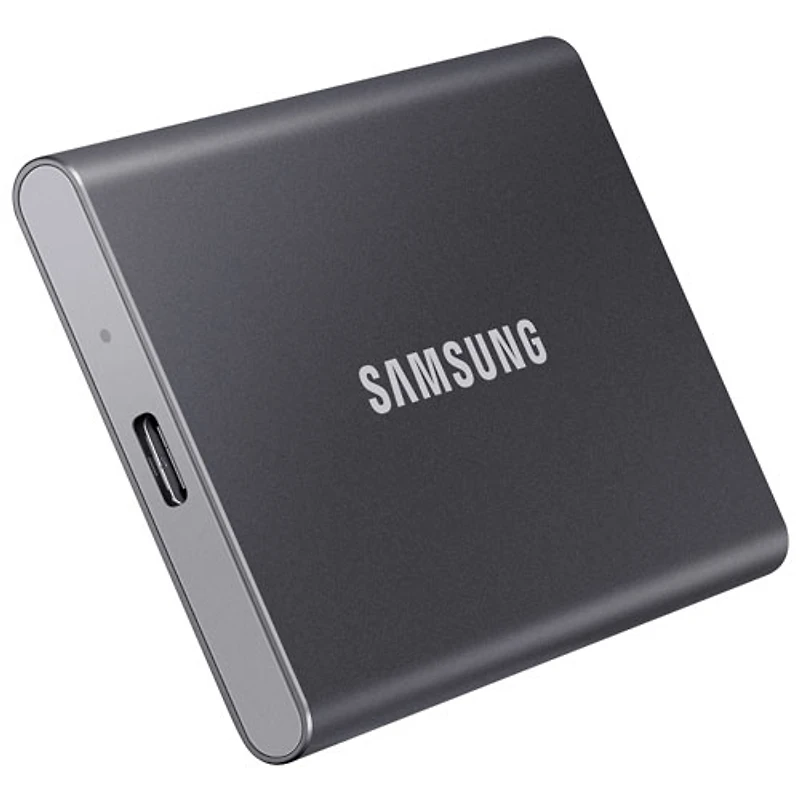 Samsung T7 1TB USB 3.2 External Solid State Drive (MU-PC1T0T/AM) - Grey - English