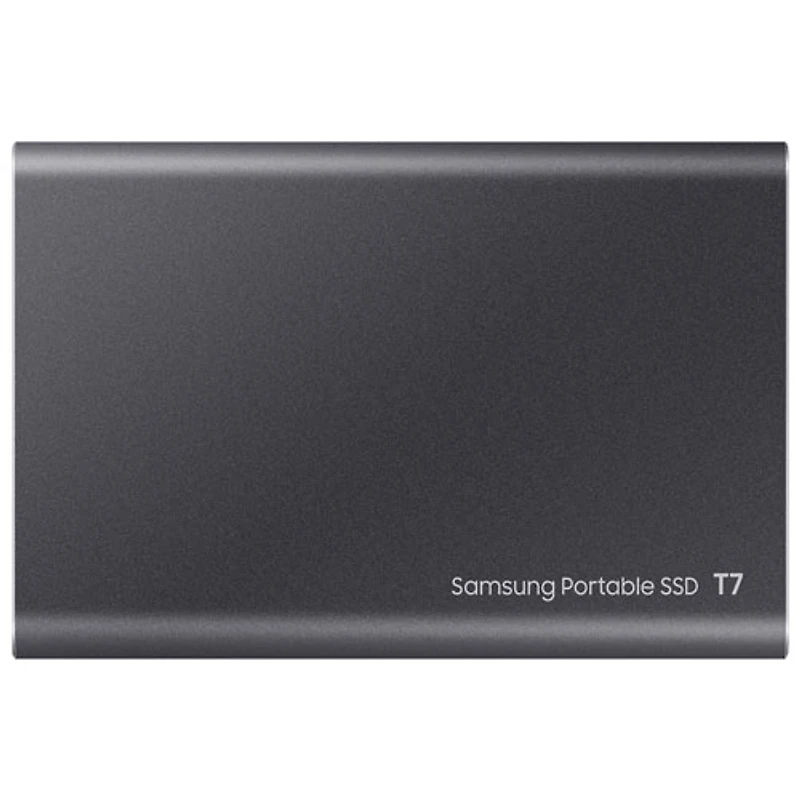 Samsung T7 2TB USB 3.2 External Solid State Drive (MU-PC2T0T/AM) - Grey - English