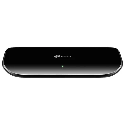 Commutateur de bureau Gigabit à 8 ports de TP-Link (TL-SG1008D)