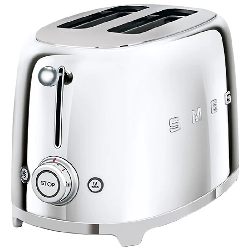 Grille-pain rétro des années 50 de Smeg - tranches