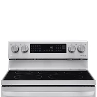 LG 30" 6.3 Cu. Ft. True Convection 5-Element Electric Air Fry Range (LREL6325F) - Stainless Steel