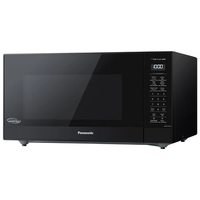 Panasonic Genius 1.6 Cu. Ft. Microwave (NNST75LB) - Black