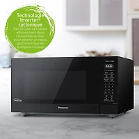 Panasonic Genius 1.6 Cu. Ft. Microwave (NNST75LB) - Black