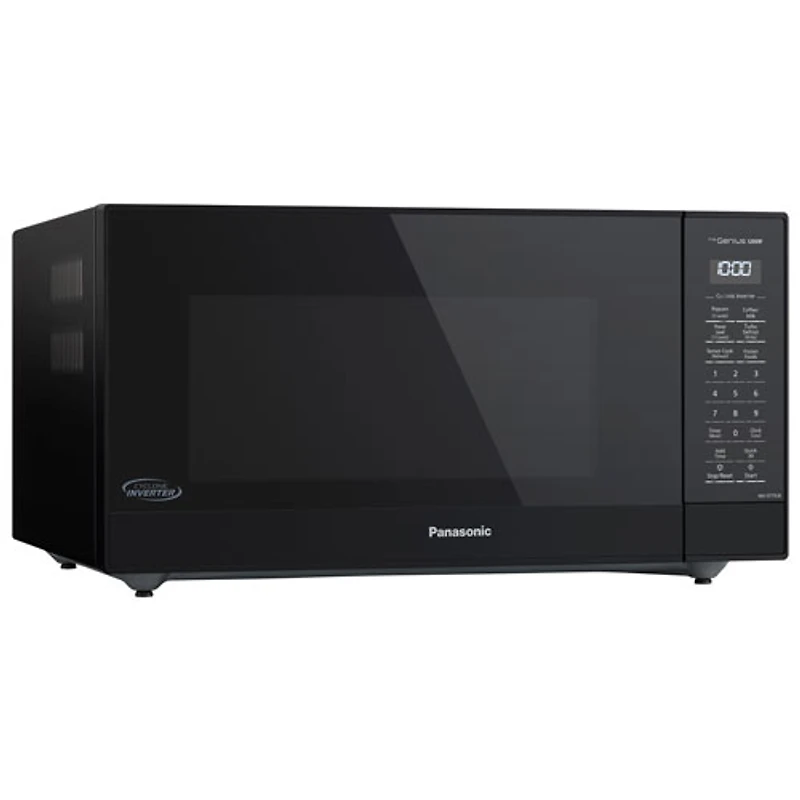 Panasonic Genius 1.6 Cu. Ft. Microwave (NNST75LB) - Black