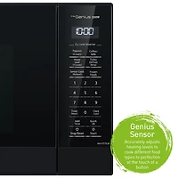 Panasonic Genius 1.6 Cu. Ft. Microwave (NNST75LB) - Black