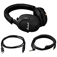 Marshall Monitor II Over-Ear Noise Cancelling Bluetooth Headphones - Black