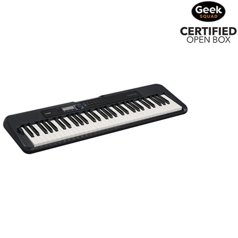 Open Box - Casio CT-S300 61-Key Electric Keyboard - Black