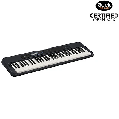 Open Box - Casio CT-S300 61-Key Electric Keyboard - Black