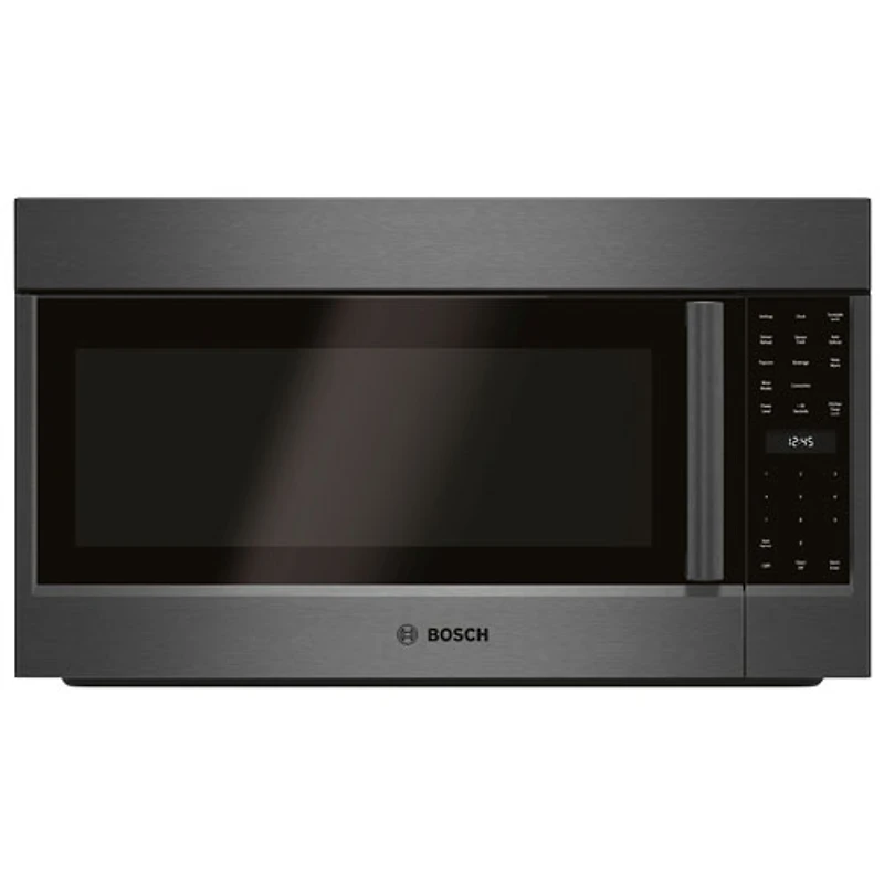 Bosch 800 Series Over-The-Range Microwave - 1.8 Cu. Ft. - Black Stainless Steel