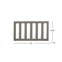 Rail de protection pour lit de bébé Forever Eclectic Wilmington de Child Craft - Gris chic