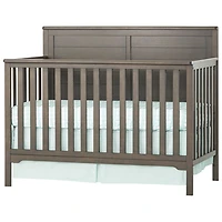 Child Craft Forever Eclectic Flat Top Solid Wood 4-in-1 Convertible Crib - Dapper Grey