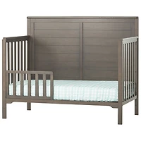 Child Craft Forever Eclectic Flat Top Solid Wood 4-in-1 Convertible Crib - Dapper Grey