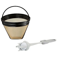 Cafetière à filtre programmable de Hamilton Beach - 12 tasses - Noir/acier inoxydable
