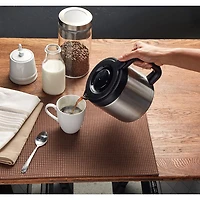 Cafetière à filtre programmable de Hamilton Beach - 12 tasses - Noir/acier inoxydable