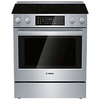 Bosch True Convection 5-Element Electric Range (HEI8056C) - Stainless - Open Box - Perfect Condition