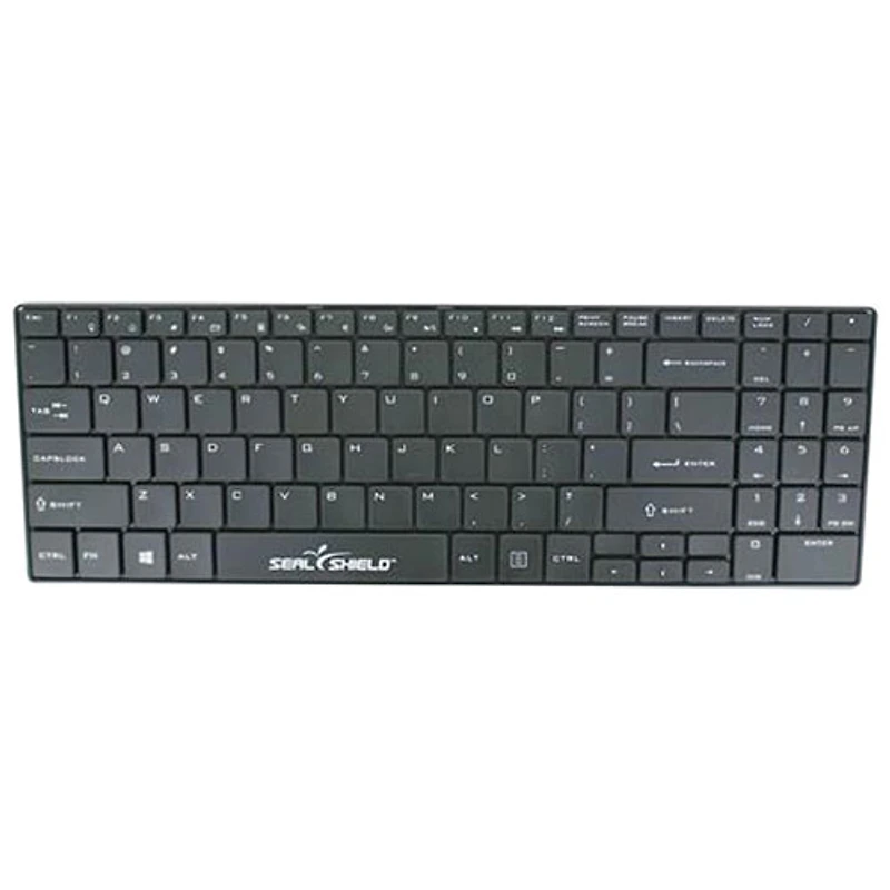Seal Shield Wired Full Size Waterproof Keyboard with Keyboard Cover (SSKSV099V2) - English